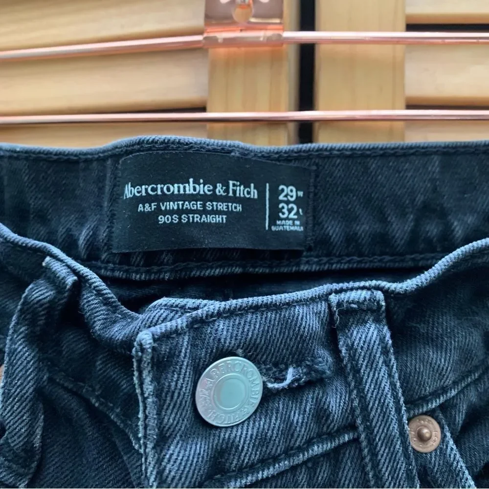 Abercrombie and Fitch Vintage 90s Straight Jeans Size 29